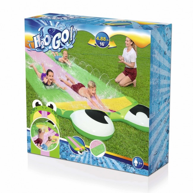 Bestway H2OGO! 16'/4.88m Friendly Frog Slide