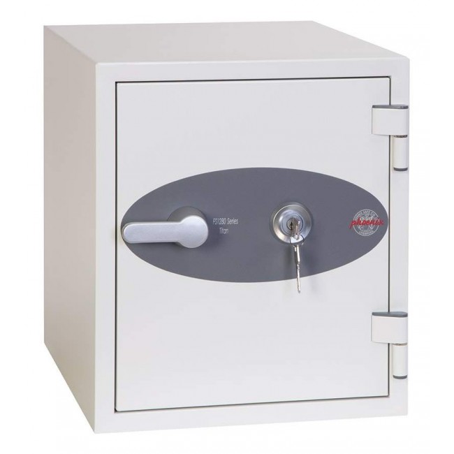 Phoenix Safe Co. Titan FS1282K Floor safe 25 L Steel White Phoenix Safe Co. Titan FS1282K Floor safe 25 L Steel White