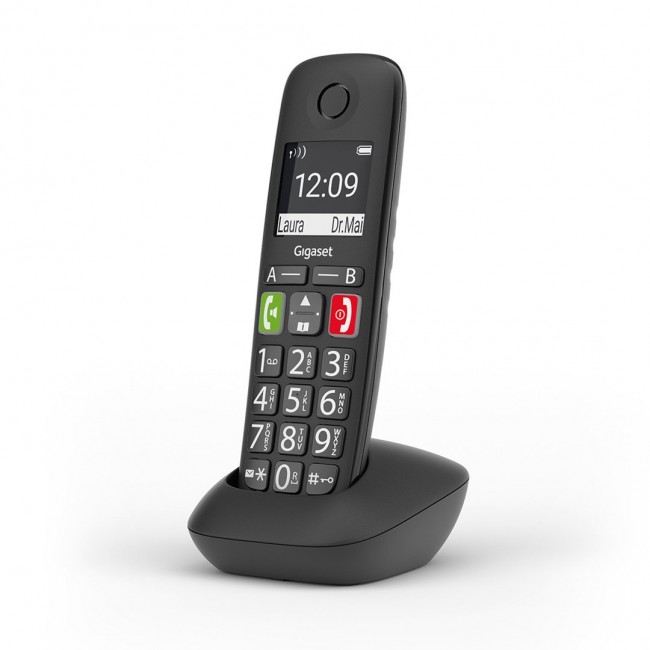 Gigaset E290HX DECT telephone Black Gigaset E290HX DECT telephone Black