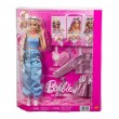 Barbie Deluxe Style Doll with 4 Fashions, 4 Accessories, 4 Interchangeable Hands & Color Change Hair