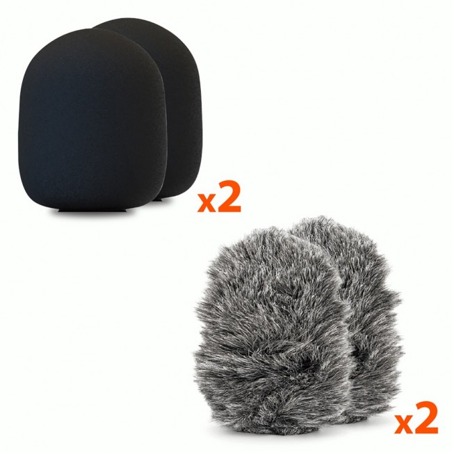 Lavalier microphone set Micro-Mic Duo MT416