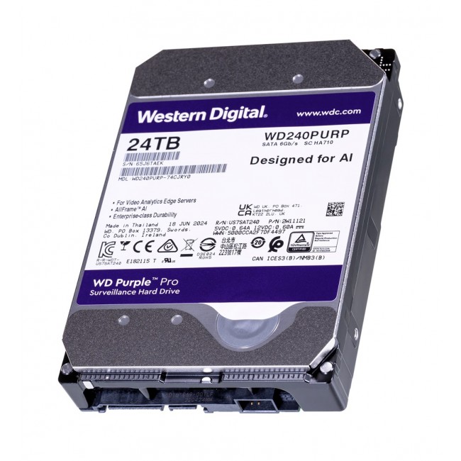 Western Digital Purple Pro WD240PURP internal hard drive 24 TB 7200 RPM 512 MB 3.5