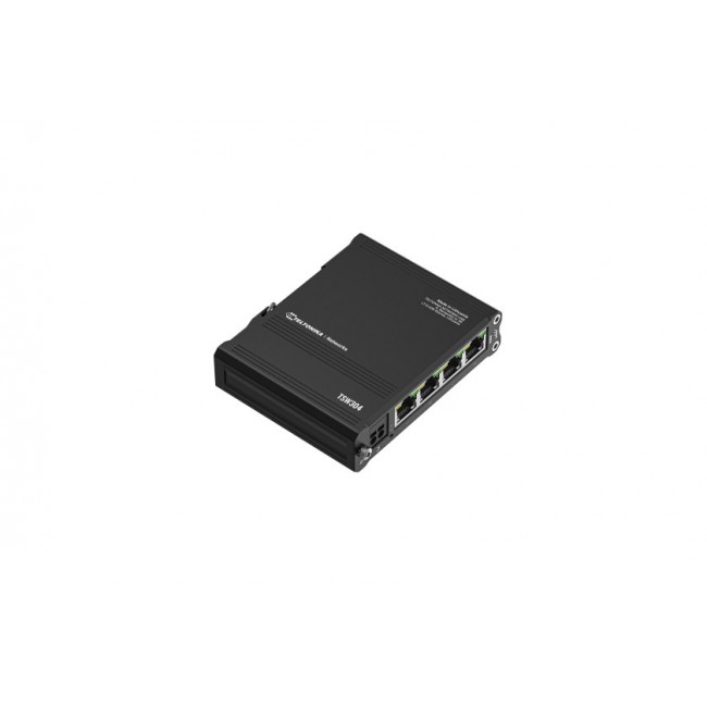 Teltonika TSW304 network switch Gigabit Ethernet (10/100/1000) Power over Ethernet (PoE) Black