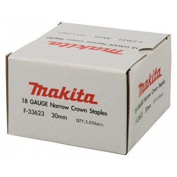 MAKITA STAPLES 18GA 5,7x30mm /5056pcs. GALVANIZED