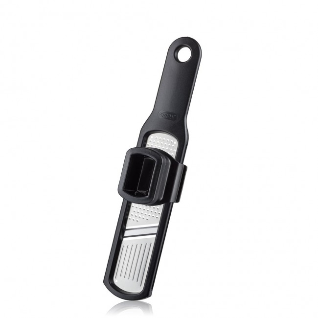 GEFU 50472 grater Flat grater Black, Stainless steel
