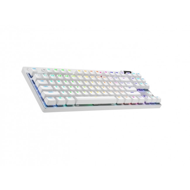 Logitech G PRO X TKL keyboard Gaming RF Wireless + Bluetooth QWERTY US International White Logitech G PRO X TKL keyboard Gaming RF Wireless + Bluetooth QWERTY US International White