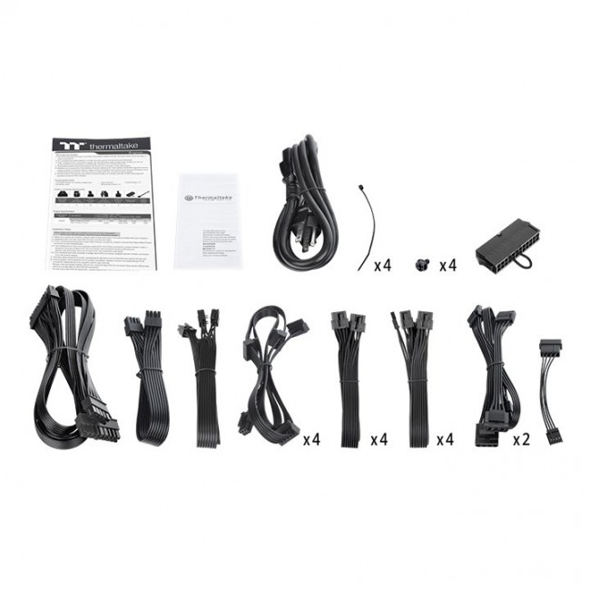 Thermaltake PS-TPD-1550FNFATE-1 power supply unit 1550 W 24-pin ATX ATX Black Thermaltake PS-TPD-1550FNFATE-1 power supply unit 1550 W 24-pin ATX ATX Black