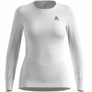 Odlo BL TOP crew neck l/s ACTIVE WARM ECO women's T-shirt, size M, white
