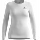 Odlo BL TOP crew neck l/s ACTIVE WARM ECO women's T-shirt, size M, white Odlo BL TOP crew neck l/s ACTIVE WARM ECO women's T-shirt, size M, white