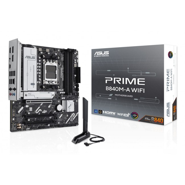 ASUS PRIME B840M-A WIFI AMD B840 Socket AM5 micro ATX ASUS PRIME B840M-A WIFI AMD B840 Socket AM5 micro ATX