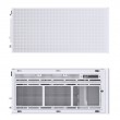 Jonsbo D41 Screen ATX Case, Tempered Glass - white