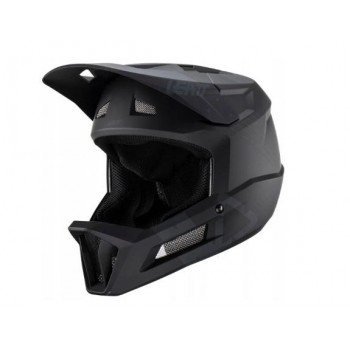 LEATT MTB Gravity 2.0 V23 Full-Face Cycling Helmet, Size L (59 60 cm), Black