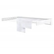 Leifheit 83100 laundry drying rack/line Wall-mounted rack White