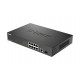 D-Link DGS-1010MP/E network switch Unmanaged L2 Gigabit Ethernet (10/100/1000) Power over Ethernet (PoE) 1U Black