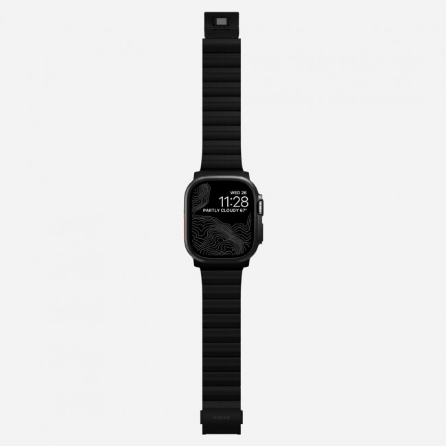 Nomad NM014834858 smart wearable accessory Band Black Titanium