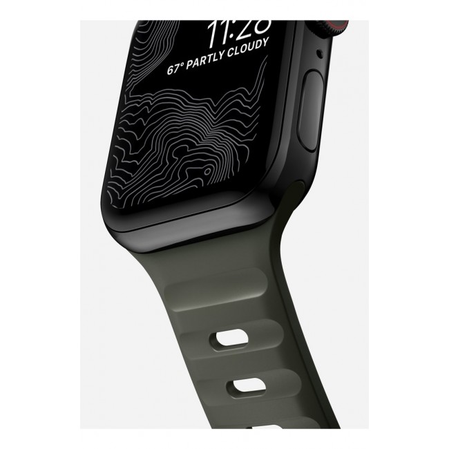 Nomad Sport Band Green Rubber
