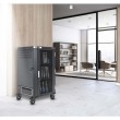 Manhattan Laptop Charging Cart/Trolley via AC Adapter (EU) 30-bay, Install device's AC Adapter (power cables) into unit, Suitable for ALL laptops (to 16