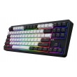 HATOR Rockfall 3 TKL Wireless, black, QMK/VIA, OMA profile white-black keycaps Keyboard - linear mechanical hotswap switches - US - ANSI Layout (HTK850)
