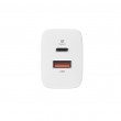 Silicon Power Boost Charger QM16 Universal White AC Fast charging Indoor