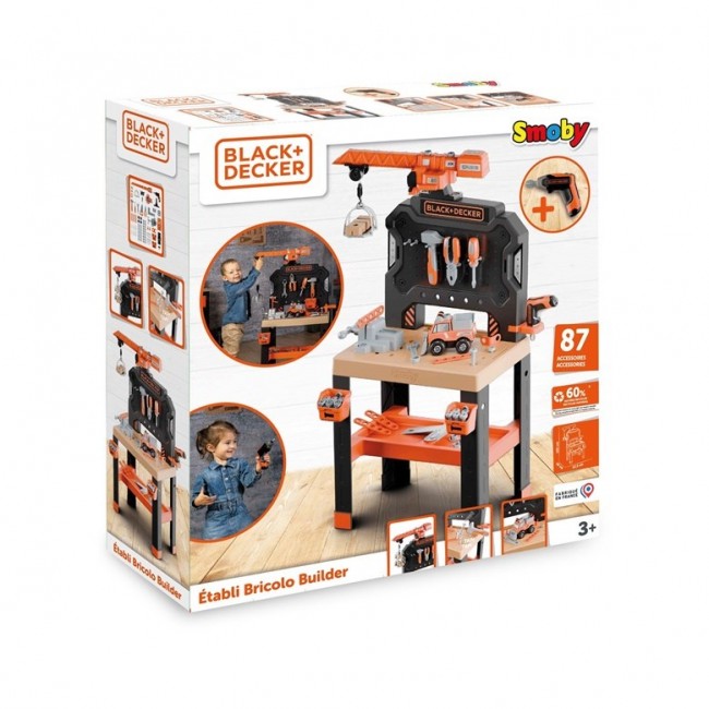 TOY TOOL TABLE B+D TOY TOOL TABLE B+D