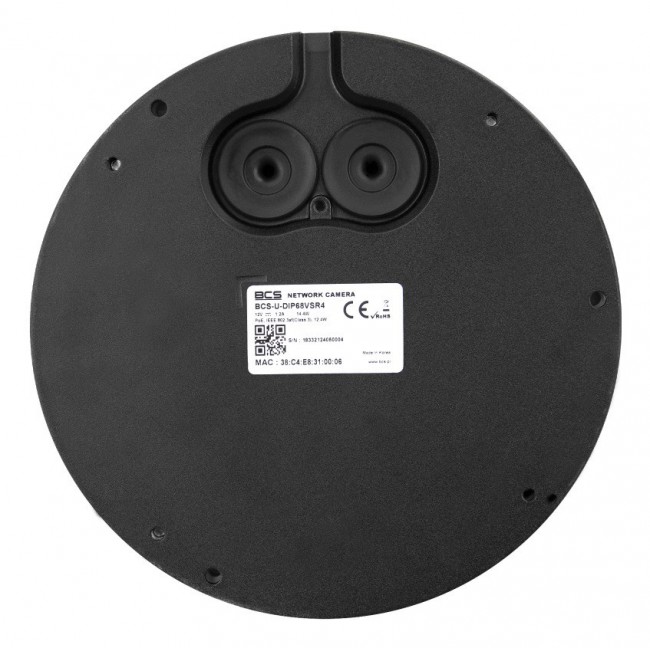 BCS ULTRA Dome IP security camera Indoor & outdoor 3840 x 2160 pixels Ceiling/wall