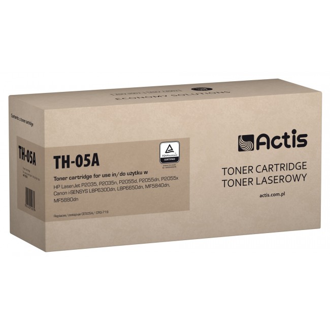 Actis TH-05A Toner (replacement for HP 05A CE505A, Canon CRG-719 Standard 2300 pages black)