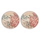 ROSE&TULIPANI SEA LIFE Set of 2 melamine plates 27 cm ROSE&TULIPANI SEA LIFE Set of 2 melamine plates 27 cm