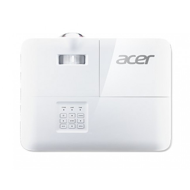 Acer S1386WH Standard throw projector 3600 ANSI lumens DLP WXGA (1280x800) White Acer S1386WH Standard throw projector 3600 ANSI lumens DLP WXGA (1280x800) White