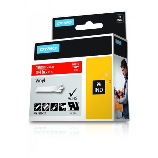 DYMO IND Vinyl Labels DYMO IND Vinyl Labels