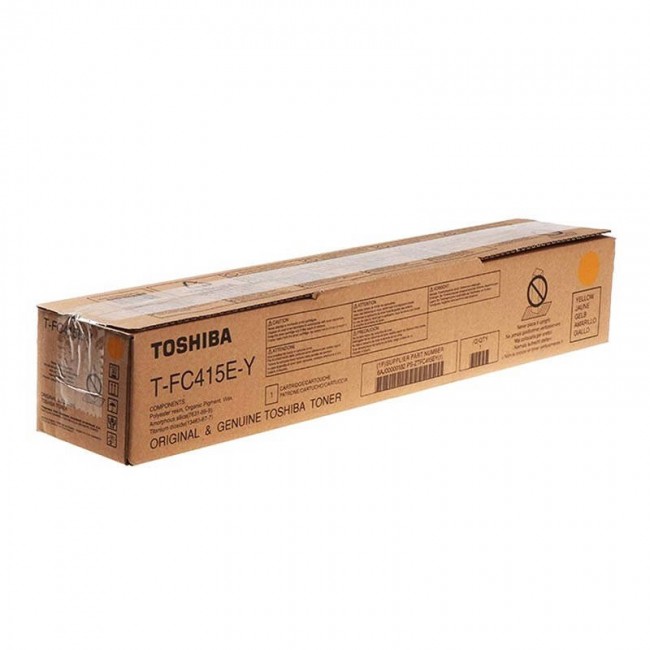 Toshiba toner cartridge T-FC415EY yellow Toshiba toner cartridge T-FC415EY yellow
