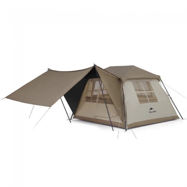 Village 5.0 2nd generation tent cnk2300zp022-brown NATUREHIKE Village 5.0 2nd generation tent cnk2300zp022-brown NATUREHIKE