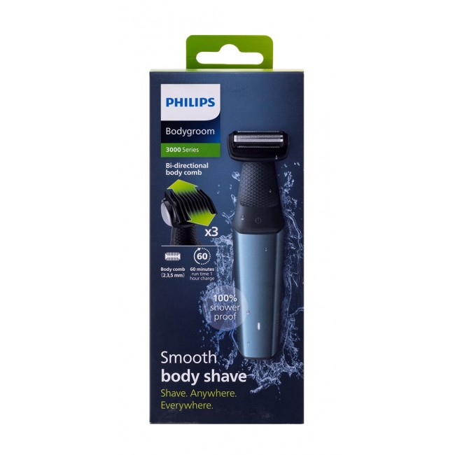 Philips BG3027/05 body groomer/shaver Black, Blue Philips BG3027/05 body groomer/shaver Black, Blue