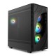 Sharkoon REBEL C80M RGB Midi Tower Black Sharkoon REBEL C80M RGB Midi Tower Black