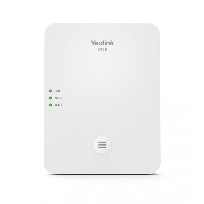 Yealink W80B DECT base station White Yealink W80B DECT base station White