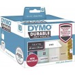 DYMO Authentic LabelWriter Durable Labels | 25mm x 25mm | White Poly | 2 Rolls of 850 (1,700 Self-Adhesive Labels) | High-Performance | For LabelWriter Label Makers DYMO Authentic LabelWriter Durable Labels | 25mm x 25mm | White Poly | 2 Rolls of 850 (1,700 Self-Adhesive Labels) | High-Performance | For LabelWriter Label Makers