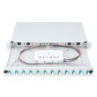 Digitus Fiber optic splice box, 1U, equipped, 12x LC DX, OM3 Digitus Fiber optic splice box, 1U, equipped, 12x LC DX, OM3