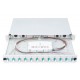 Digitus Fiber optic splice box, 1U, equipped, 12x LC DX, OM3