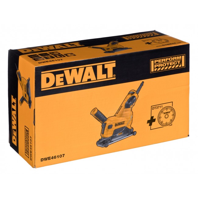 ANGLE GRINDER DEWALT DWE46107 + DUST SHROUD 1400W 125MM