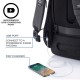 XD DESIGN ANTI-THEFT BACKPACK BOBBY HERO SMALL BLACK P/N: P705.701