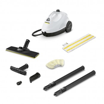 K rcher SC 2 EasyFix Cylinder steam cleaner 1 L 1500 W Black, White