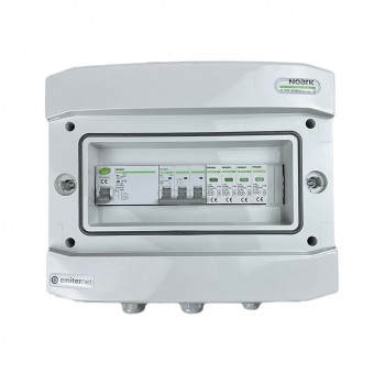 Switchgear attached AC hermetic IP65 EMITTER with surge protective device AC Noark type 2, 32A 3-F, RCD type A 40A/300mA