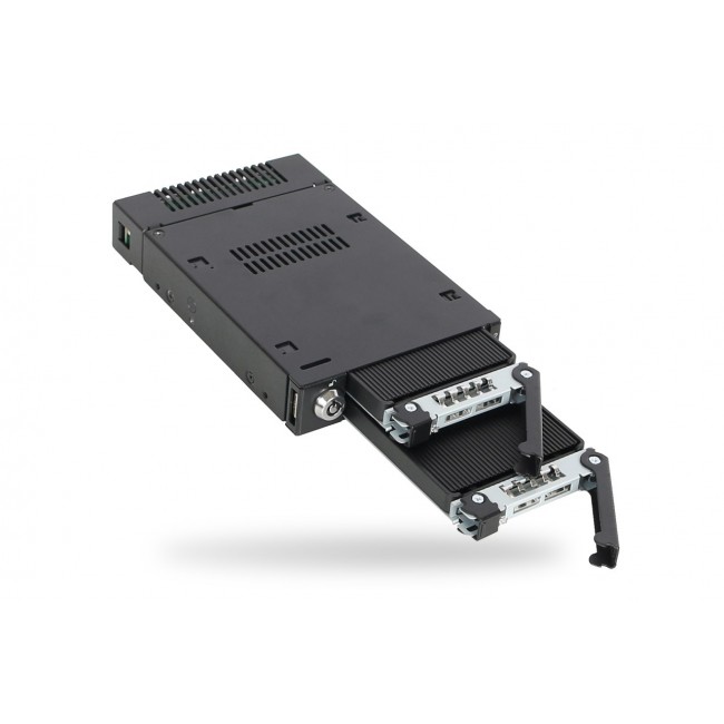 Icy Dock ToughArmor MB834M2K-B SSD enclosure Black M.2 Icy Dock ToughArmor MB834M2K-B SSD enclosure Black M.2