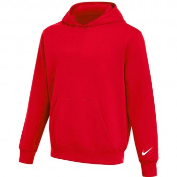 Bluza dla dzieci Nike Park 26 Fleece Hoodie czerwona IO9048 657 XS