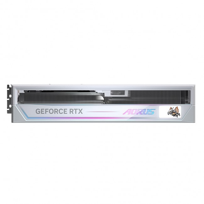 GIGABYTE AORUS GeForce RTX 5090 STEALTH ICE 32G Graphics Card - 32GB GDDR7, 512bit, PCI-E 5.0, 2655MHz Core Clock, 3 x DP 2.1a, 1 x HDMI 2.1b, NVIDIA DLSS 4, GV-N5090AORUSST ICE-32GD