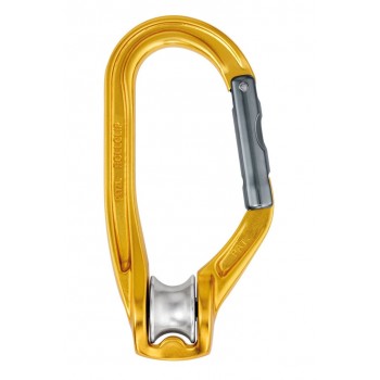 Rollclip and PETZL carabiner