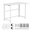 Maclean Folding Desk, White, Mobile, 100x65 cm, max. 50 kg, Corner, L-Shaped, MC-1250 L/W