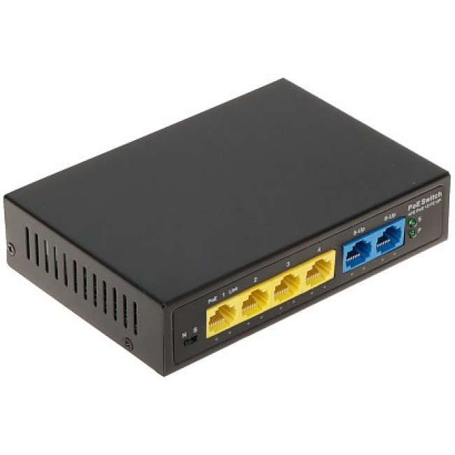 POE Switch GTX-A1-06-42-V2, 4-port