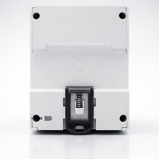 Qoltec 50980 Three-phase electronic meter with reset | DIN rail energy consumption meter | 400V | 100A | LCD | LED | 4P