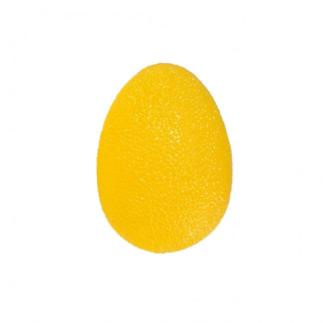 Egg-Shaped Rehabilitation Ball PILO-6015 REHA FUND, Yellow, Soft Egg-Shaped Rehabilitation Ball PILO-6015 REHA FUND, Yellow, Soft