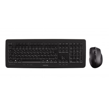 CHERRY TAS Desktop-Set DW 5100 Wireless GB-Layout schwarz